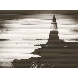 Плитка-панно настенное Tubadzin Maxima 1 89.8x67.3, Black